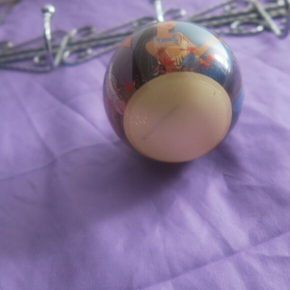 Disney vintage Pocahontas ornament 1995 in blue and multi-colors. - Picture 4 of 7